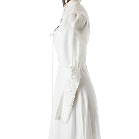 1970's Gunne Sax Prairie Dress - Picture 4 of 7